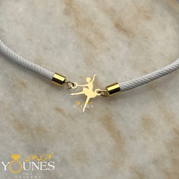 دستبند رقص باله طلا لیزری